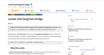 Vscode LangChain Bridge